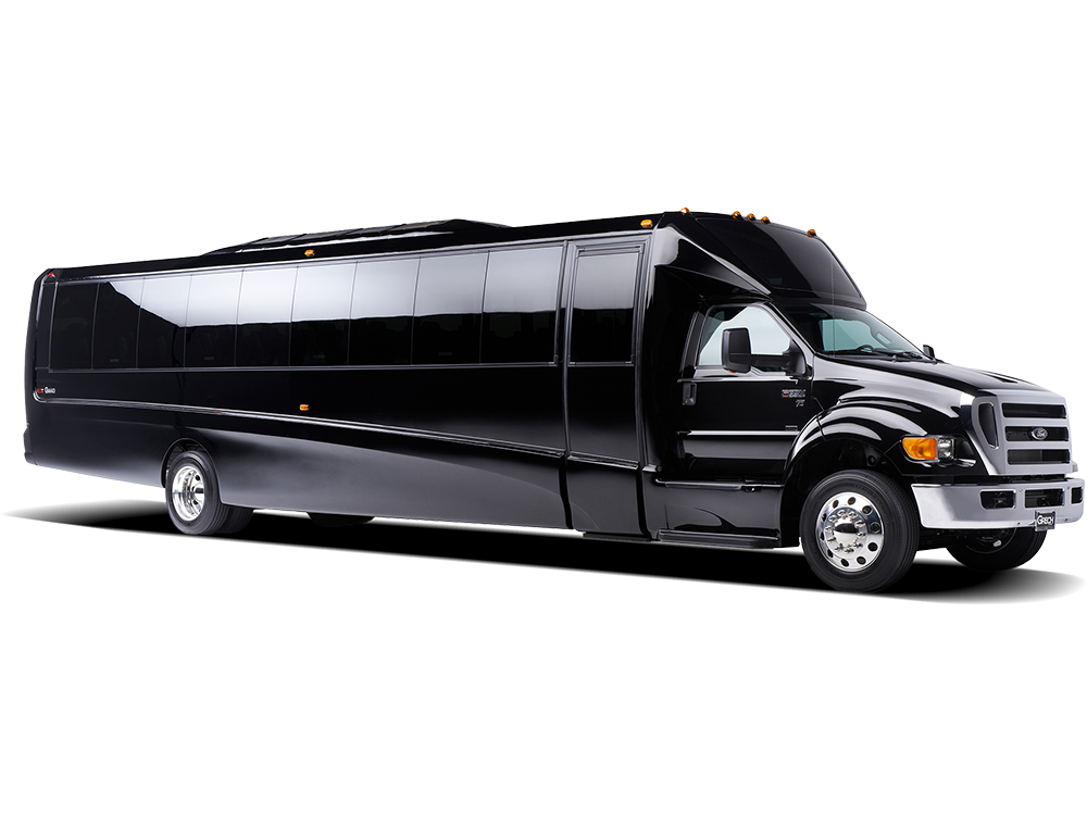 35 passenger mid-size executive coach for Kentucky Derby