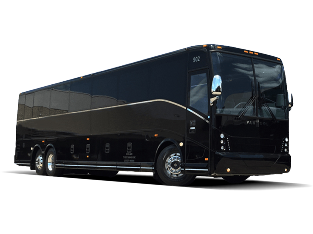 56 passenger executive motor coach for Kentucky Derby groups